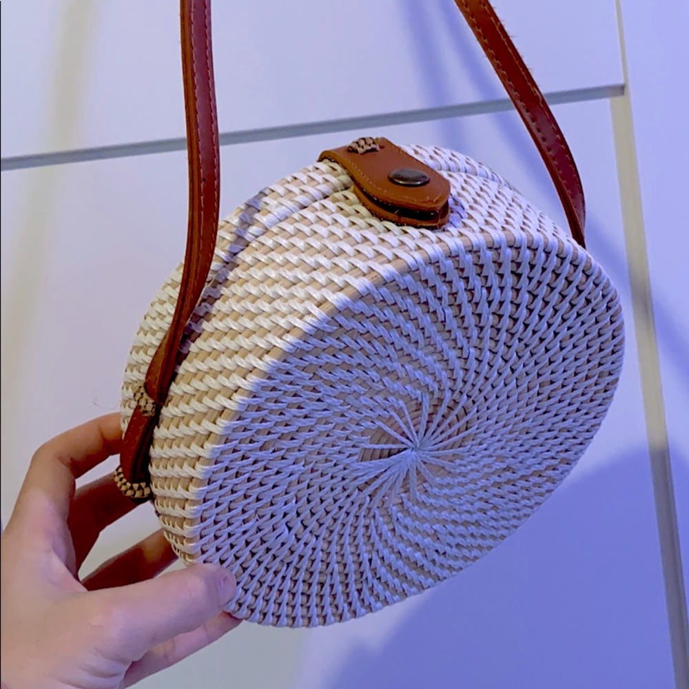 Handmade rattan bag
